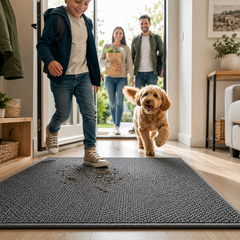 DRYZONE - Geometric Absorbent Doormat for Cleaner Entrances