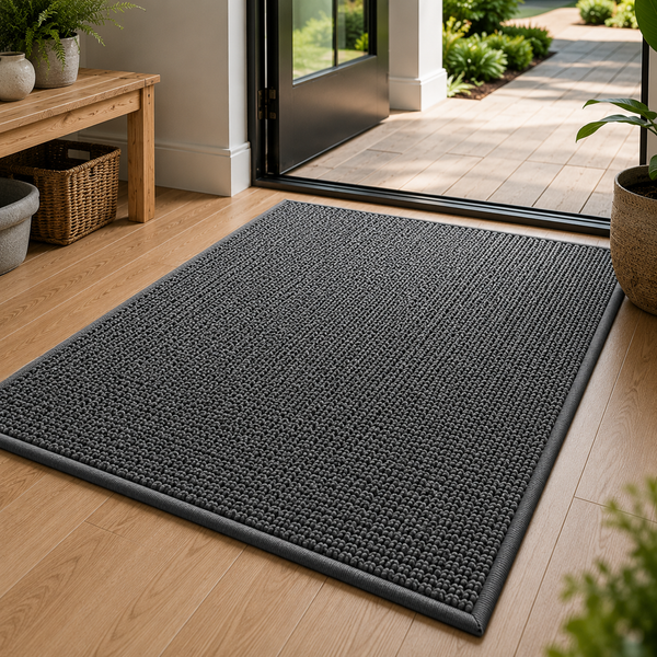 DRYZONE - Highly Absorbent Doormat for Clean and Dry Indoor & Outdoor Entrances