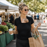 BONDWEAR - Babywearing Shirt for Hands-Free Bonding and Nursing