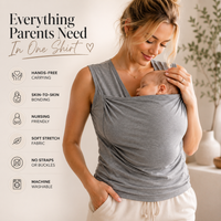 BONDWEAR - Babywearing Shirt for Hands-Free Bonding and Nursing