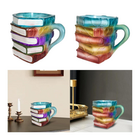 TOMEVIA - Book-Spine Coffee Mug for Literary Display