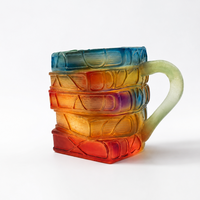 TOMEVIA - Book-Spine Coffee Mug for Literary Display
