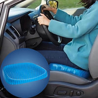 POSTUREPRO - Orthopedic Gel Seat Cushion for Tailbone & Lumbar Support