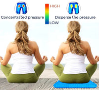 POSTUREPRO - Orthopedic Gel Seat Cushion for Tailbone & Lumbar Support
