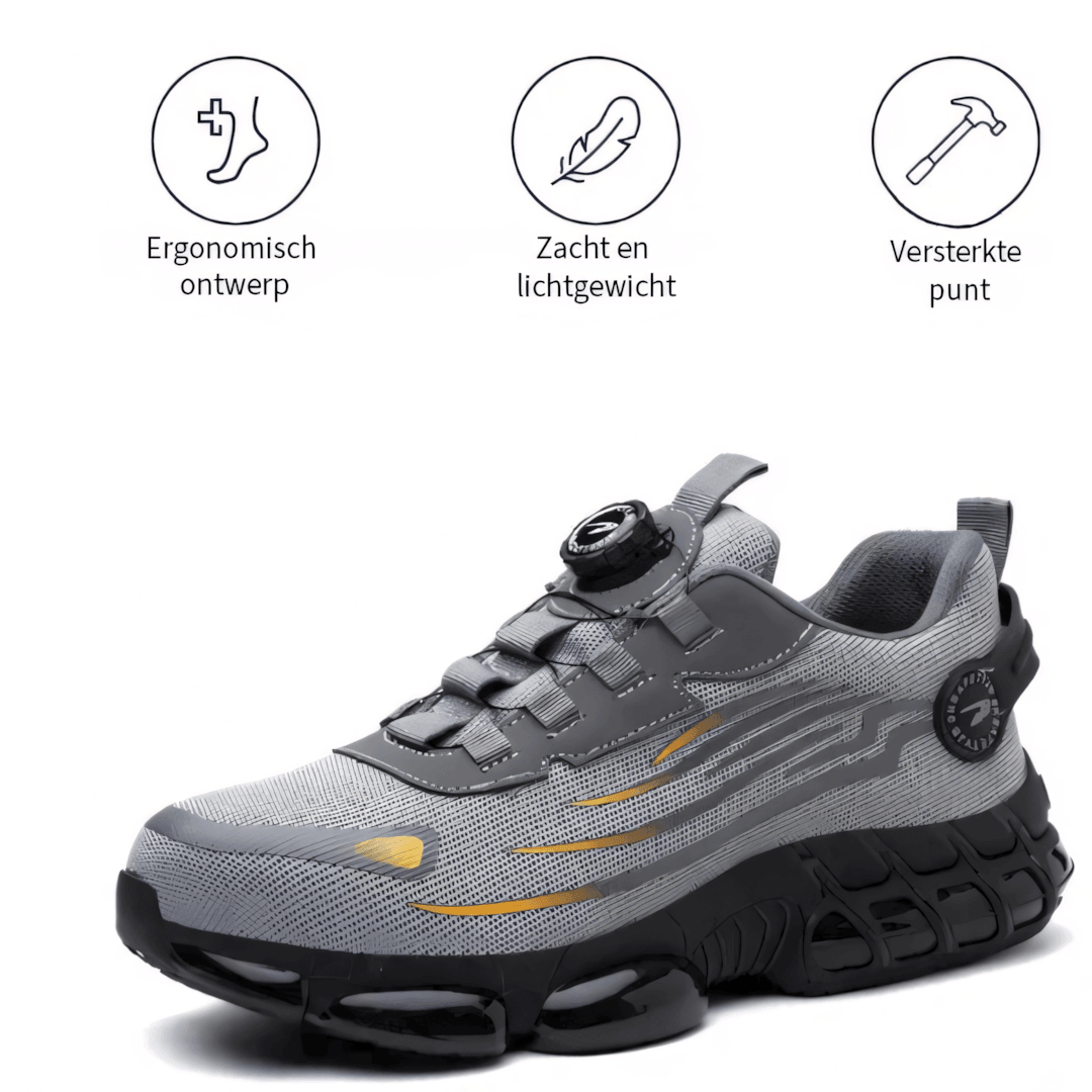 COMFYSOLE - Non-Slip Work Shoes for All-Day Support and Safety