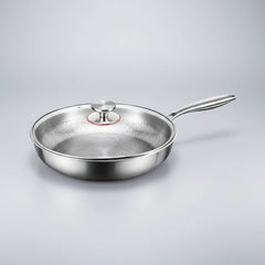 HAMMERPAN - Hammered Titanium Frying Pan for Coating-Free Cooking