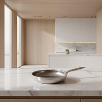 HAMMERPAN - Titanium hammered non-stick frying pan designed for durable, chemical-free cooking and superior heat performance