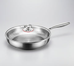 HAMMERPAN - Hammered Titanium Frying Pan for Coating-Free Cooking