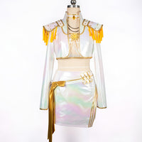GLISSARA - Holographic Idol Costume Set for Stage-Ready Sparkle