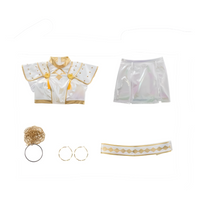 GLISSARA - Holographic Idol Costume Set for Stage-Ready Sparkle