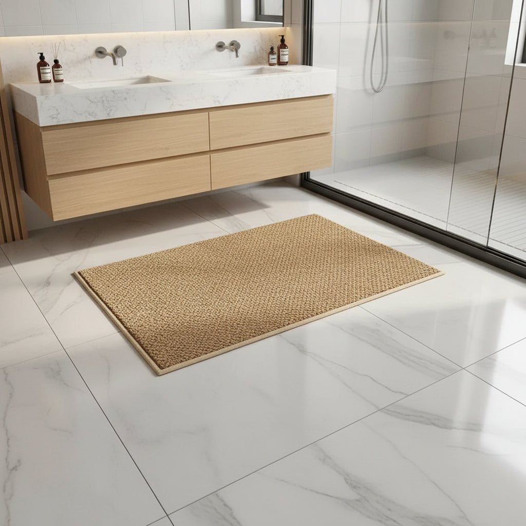 DRYENTRY - Geometric Absorbent Doormat for Cleaner Entryways