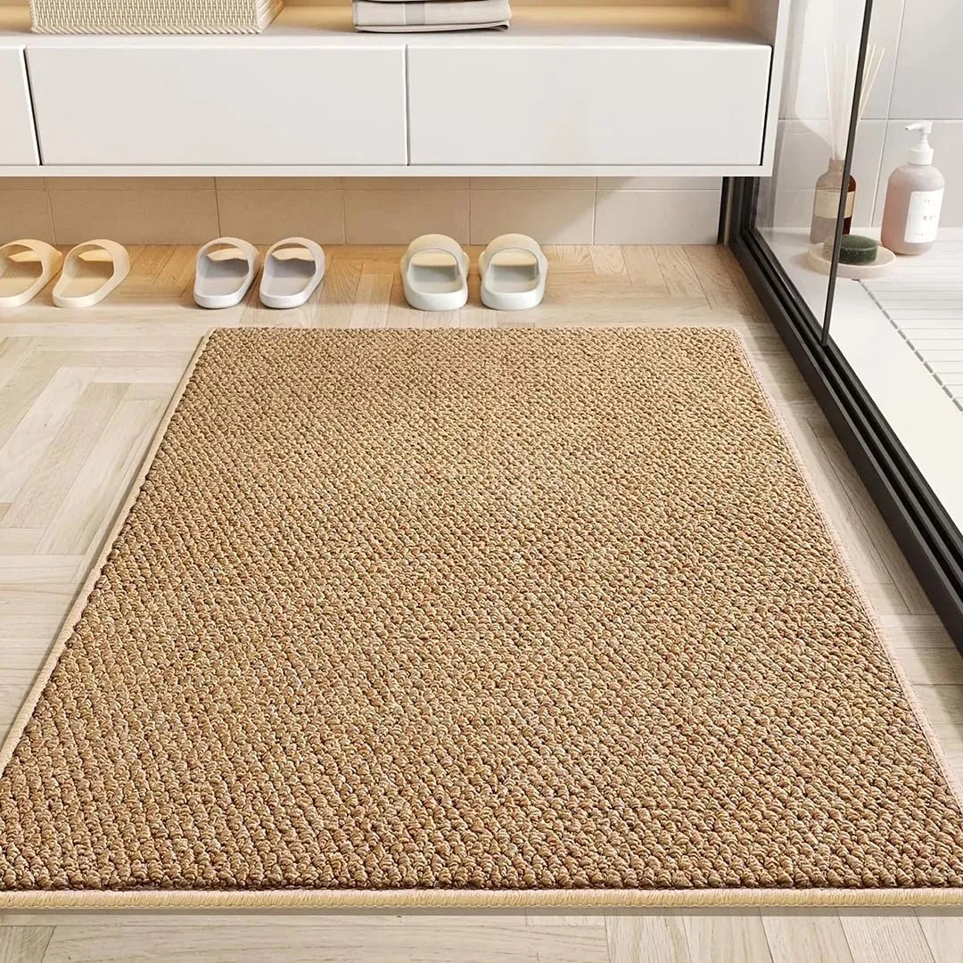 DRYENTRY - Geometric Absorbent Doormat for Cleaner Entryways