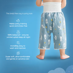VELMORI - Reusable Toddler Training Pants for Drier Days and Nights