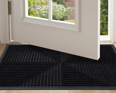 ENTRYSURE - Striped Entry Mat That Traps Dirt and Prevents Slips