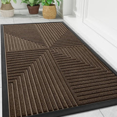 ENTRYSURE - Striped Entry Mat That Traps Dirt and Prevents Slips