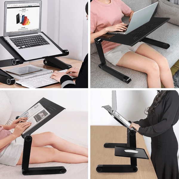TILVORA - Adjustable Laptop Stand for Comfortable Flexible Working