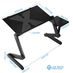 TILVORA - Adjustable Laptop Stand for Comfortable Flexible Working