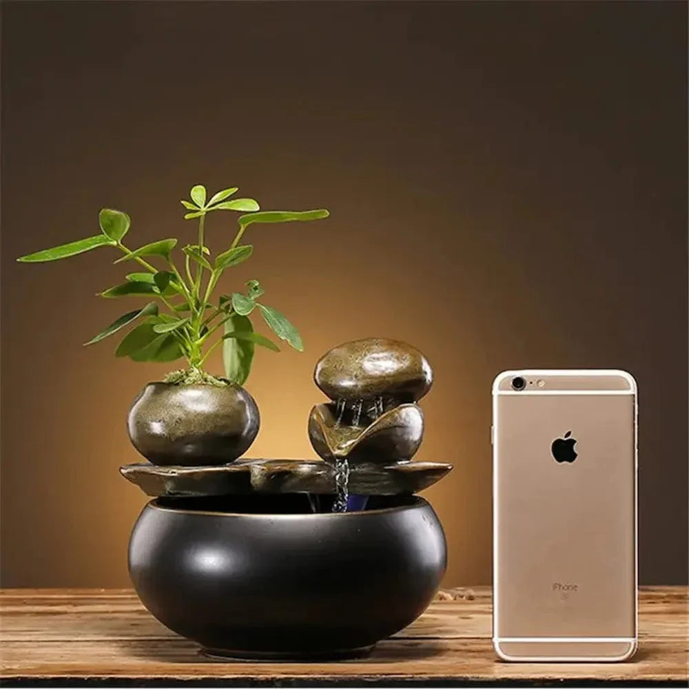 PURLIVA - Sculptural Ceramic Cat Fountain for Better Hydration
