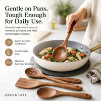 Forest Hearth™ Teak Wooden Utensil Set