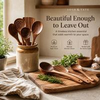 Forest Hearth™ Teak Wooden Utensil Set