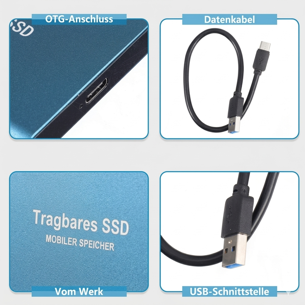 MEMVORA - Pocket 2TB SSD For Fast File Transfers Anywhere