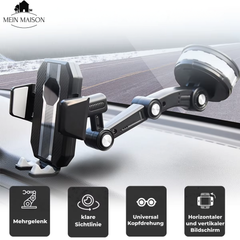 ROTAVIQ - Rotating Car Phone Mount for Secure One-Handed Use