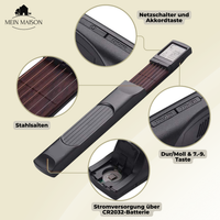 FRELYVO - Portable Guitar Trainer for Quiet Chord Practice
