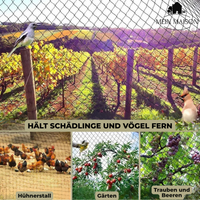 FLORVEXA - Garden Net for Discreet Year-Round Plant Protection