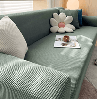 COUCHWRAP - Non-Slip Jacquard Cover for Protected Statement Seating