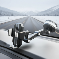 AUTOGRIP - Rotating Car Phone Mount for Safer Hands-Free Navigation