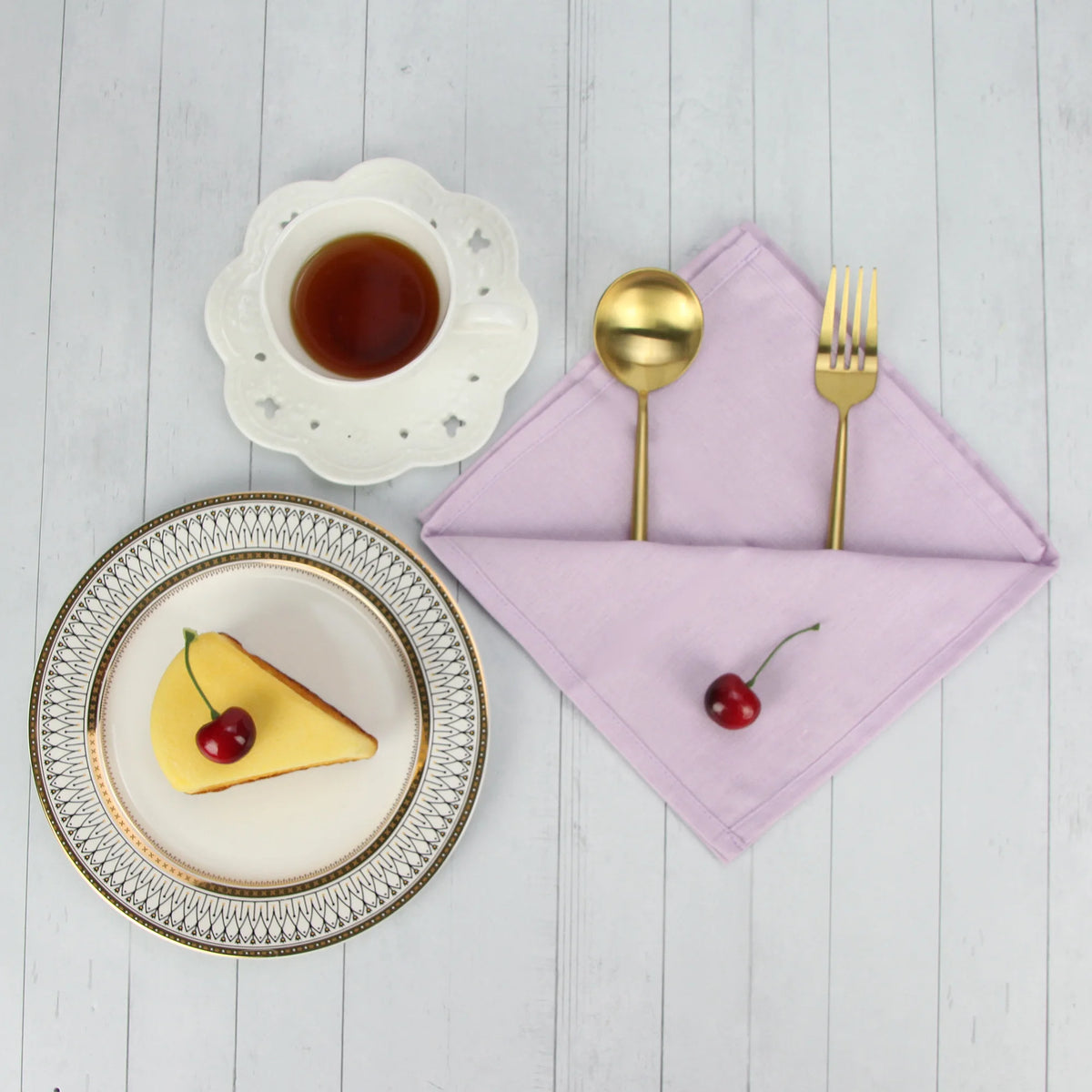 LUNEVRA - Set of 12 Cloth Napkins for a Distinctive Table