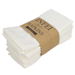 LUNEVRA - Set of 12 Cloth Napkins for a Distinctive Table