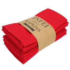 LUNEVRA - Set of 12 Cloth Napkins for a Distinctive Table