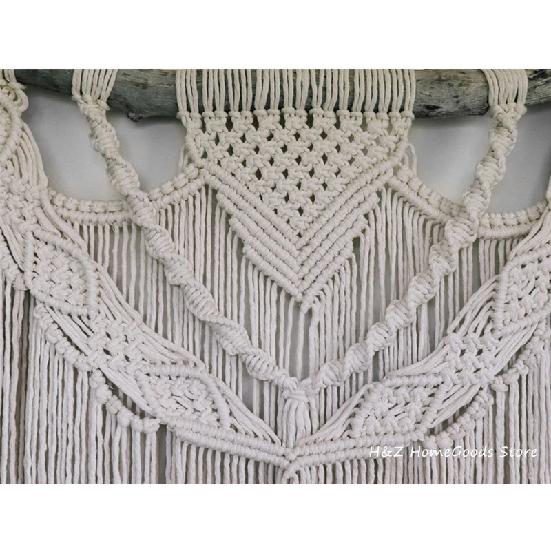 KNOTYRA - Handwoven Macrame Wall Hanging for a Striking Focal Point