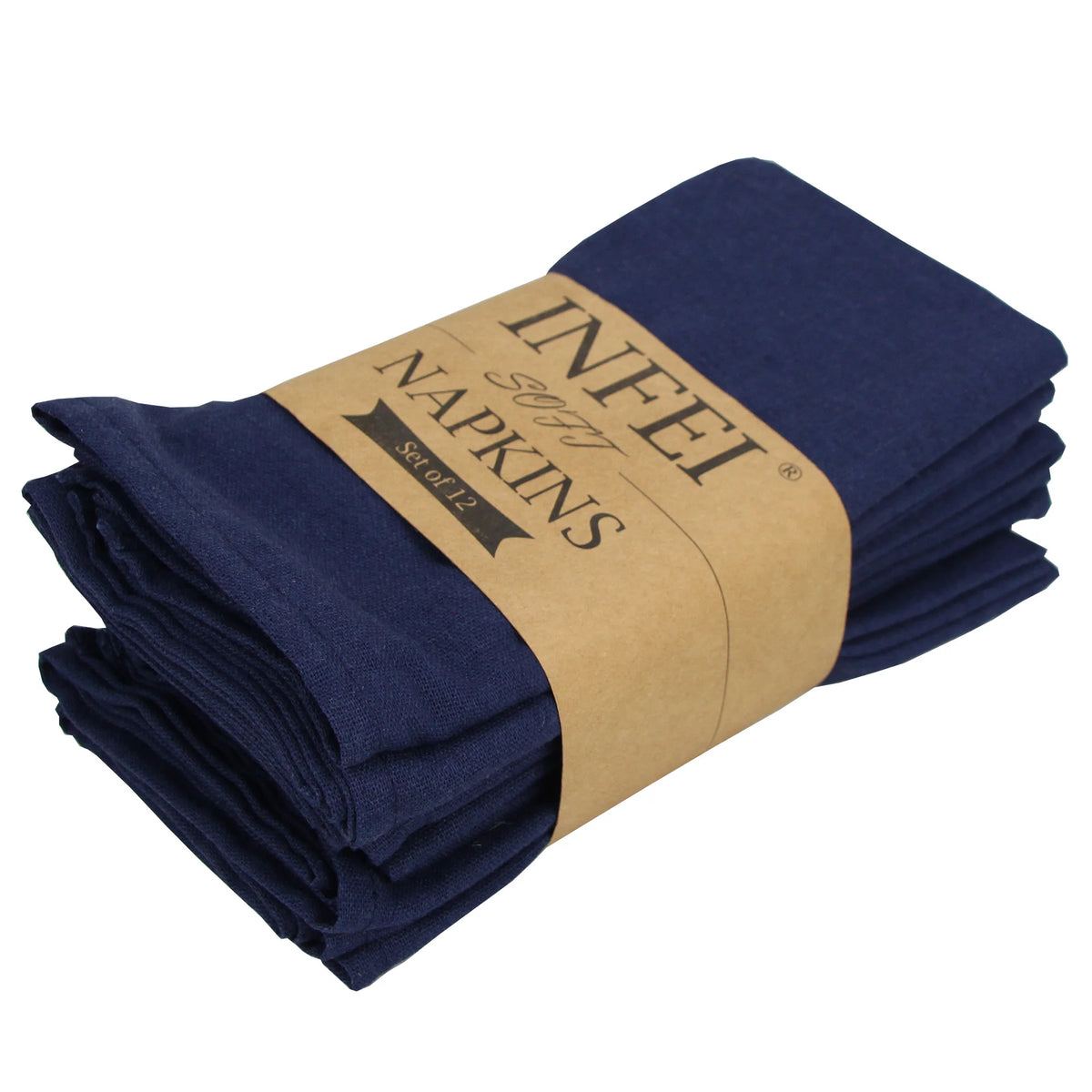 LUNEVRA - Set of 12 Cloth Napkins for a Distinctive Table