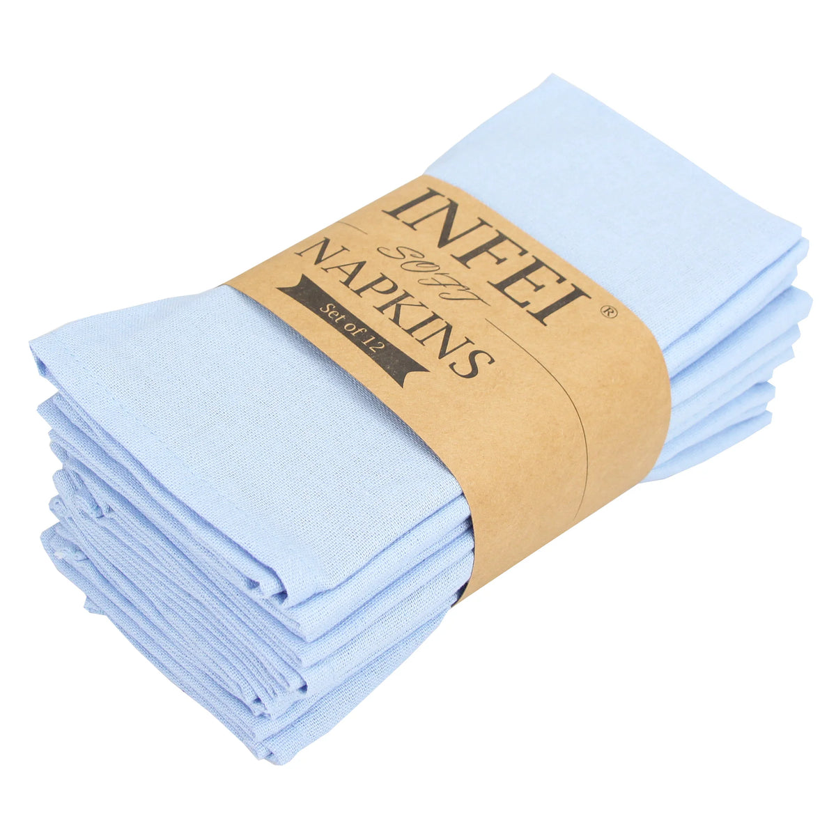 LUNEVRA - Set of 12 Cloth Napkins for a Distinctive Table