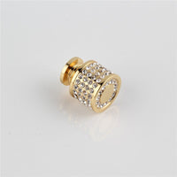 GLINTARA - Crystal Brass Furniture Knob for a Striking Accent