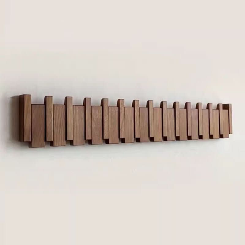 PIANOWOOD – Handmade Wall Coat Rack in Piano Style