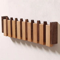 PIANOWOOD – Handmade Wall Coat Rack in Piano Style