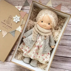 WALDOLLY - Handmade Cotton Doll for Comfort and Imaginative Play