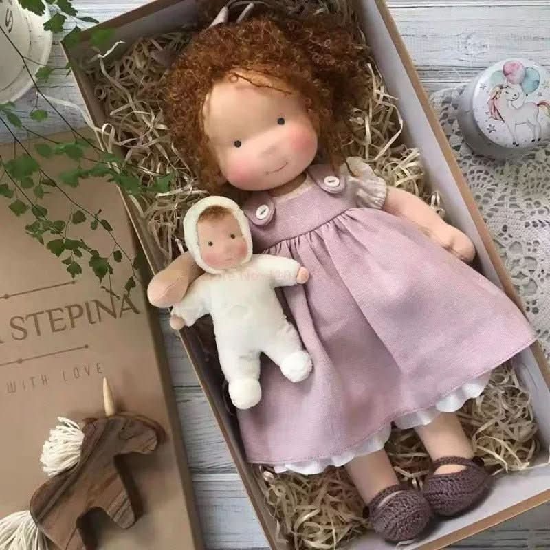 WALDOLLY - Handmade Cotton Doll for Comfort and Imaginative Play