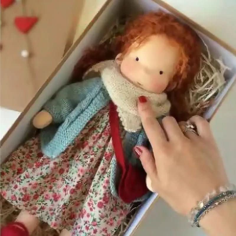 WALDOLLY - Handmade Cotton Doll for Comfort and Imaginative Play