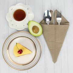 LUNEVRA - Set of 12 Cloth Napkins for a Distinctive Table