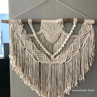 Macrame Wall Hanging Boho Decor Bohemian Fibre Art Modern Coastal Home Beach House Southwestern Style Minimalist Yarn Tapestry