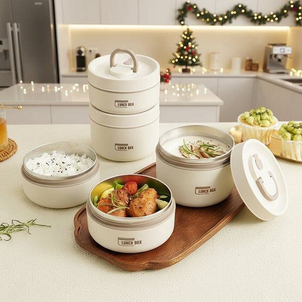 HEATLOX – Double-Walled Insulated Lunch Box for Warm Meals