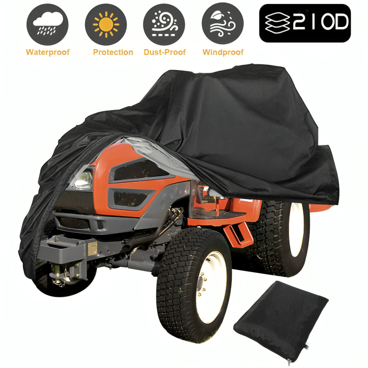 MOWVORA - Waterproof Lawn Mower Cover for Year-Round Protection