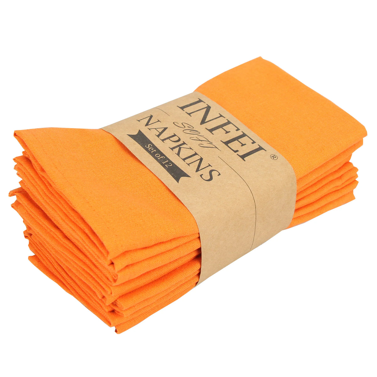 LUNEVRA - Set of 12 Cloth Napkins for a Distinctive Table