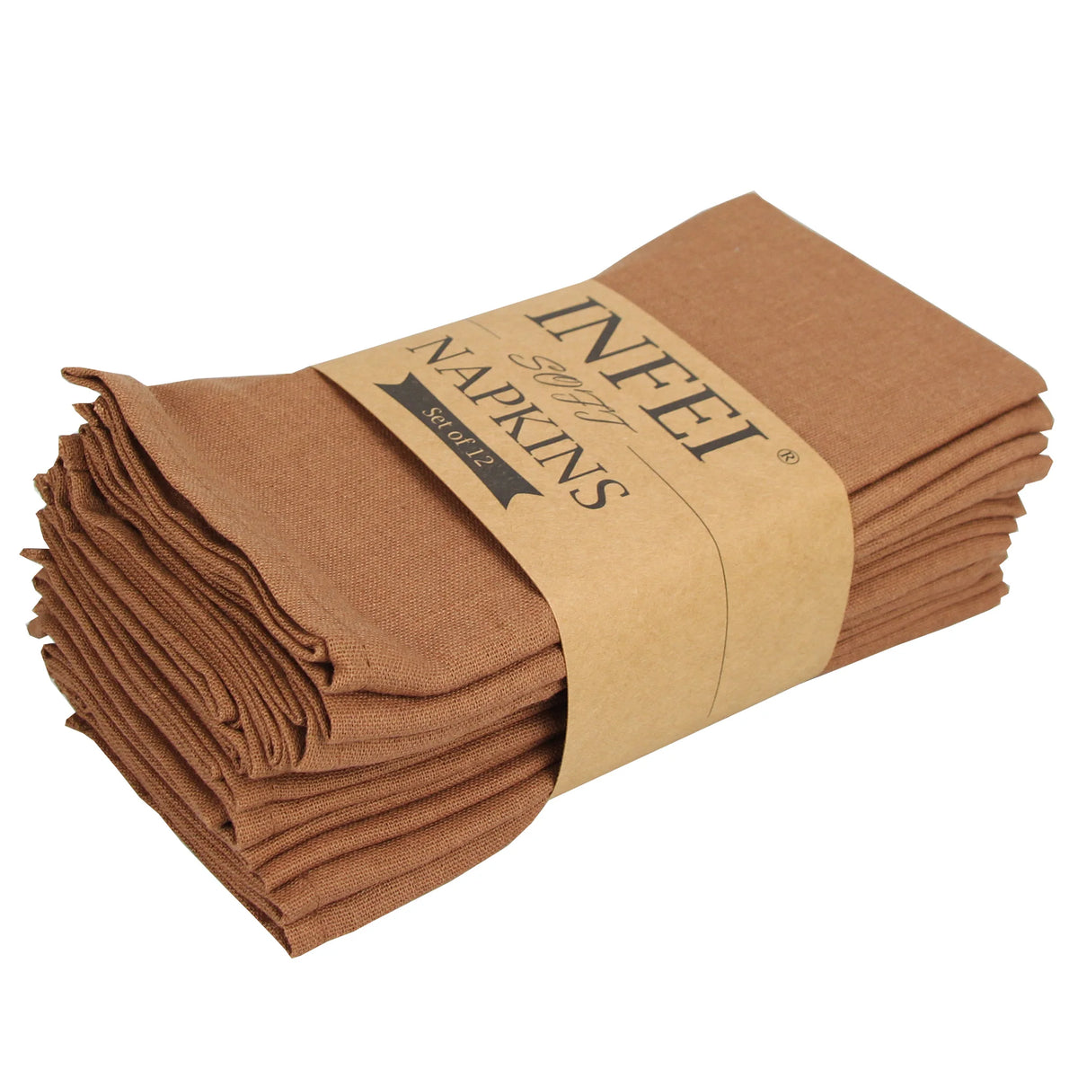 LUNEVRA - Set of 12 Cloth Napkins for a Distinctive Table