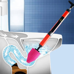 PLUVORA - Air Pressure Toilet Plunger for Fast Clog Removal