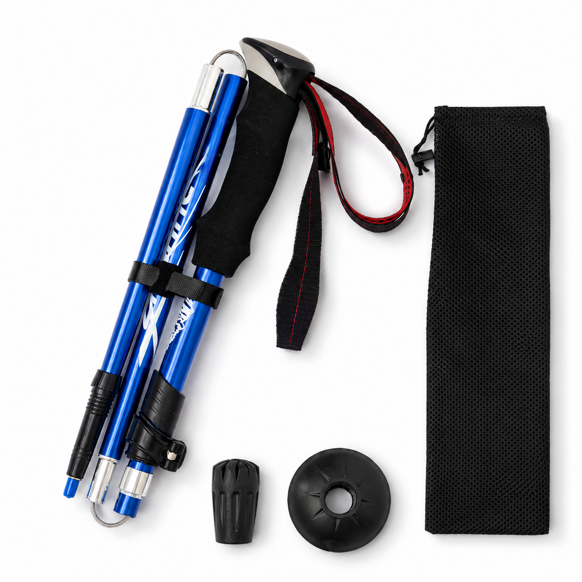 TRAVYRA - Foldable Trekking Poles for Steadier Steps on Trails